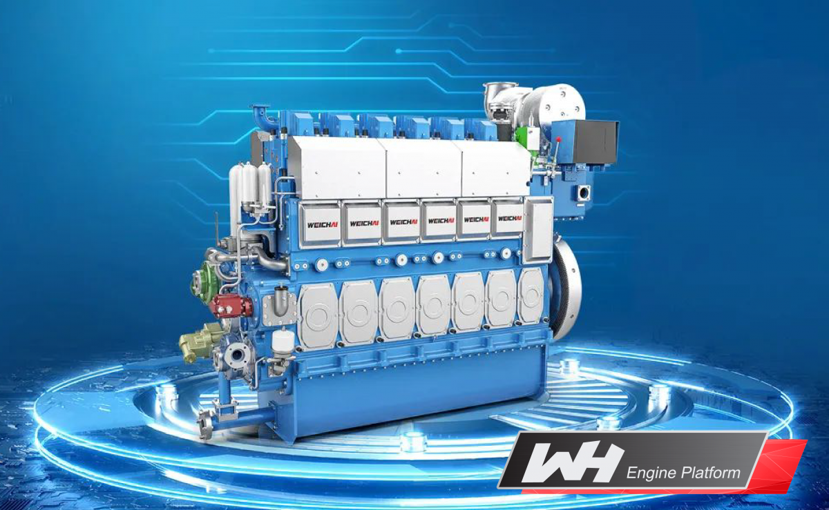 Động cơ phụ trợ dầu nặng Weichai WH20 - Bước tiến mới trong ngành hàng hải 